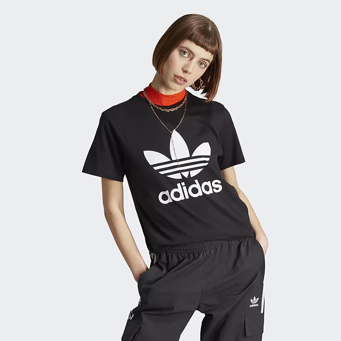 Adidas Kadın Günlük T-Shirt Trefoıl Tee Ik4035