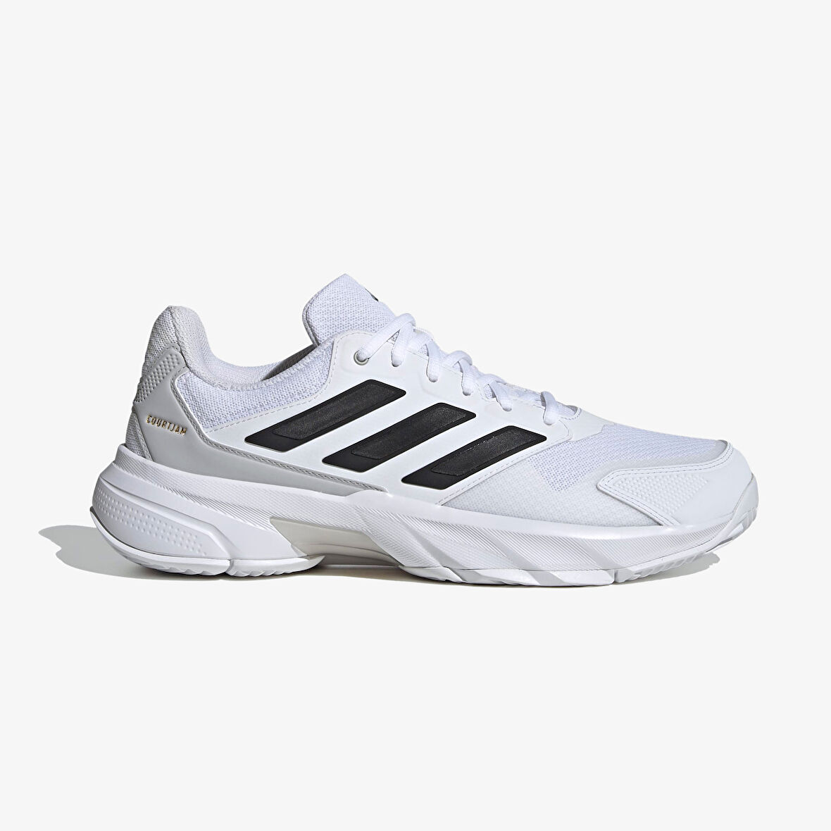 adidas Courtjam Control 3 Erkek Beyaz Tenis Ayakkabısı