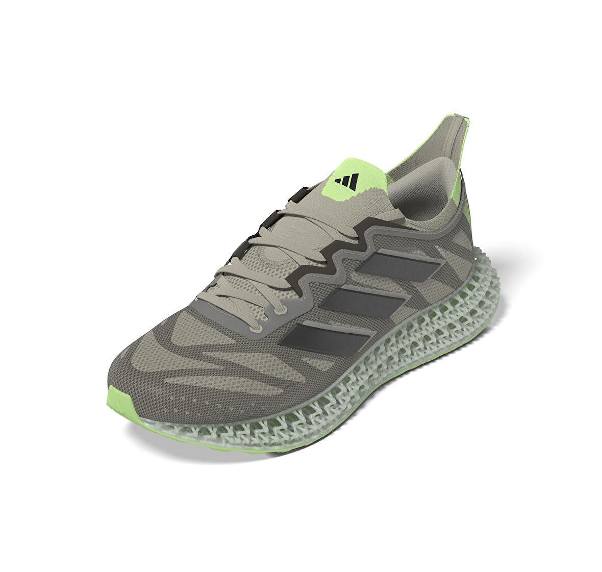 ID3489-E adidas 4Dfwd 3 M Erkek Spor Ayakkabı Bej
