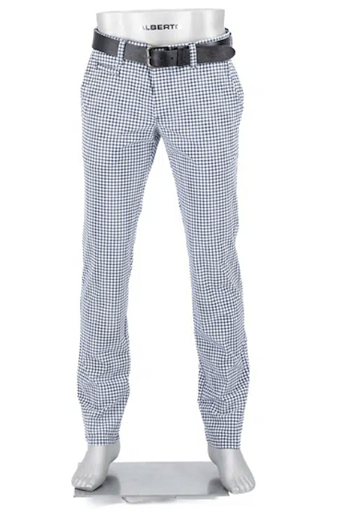 Alberto Rookie Revolutional Check Kareli Regular Fit Erkek Pantolon