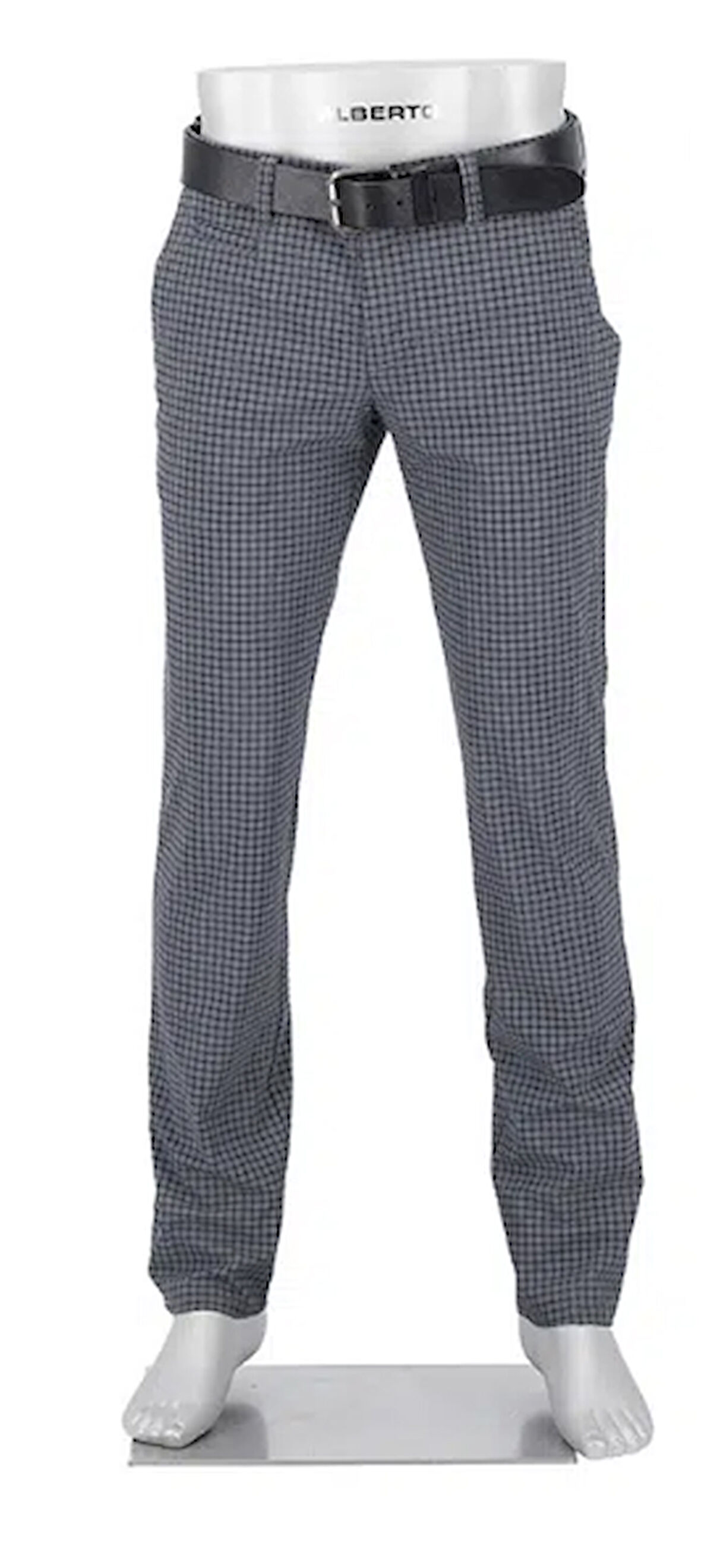 Alberto Rookie Revolutional Check Kareli Regular Fit Erkek Pantolon