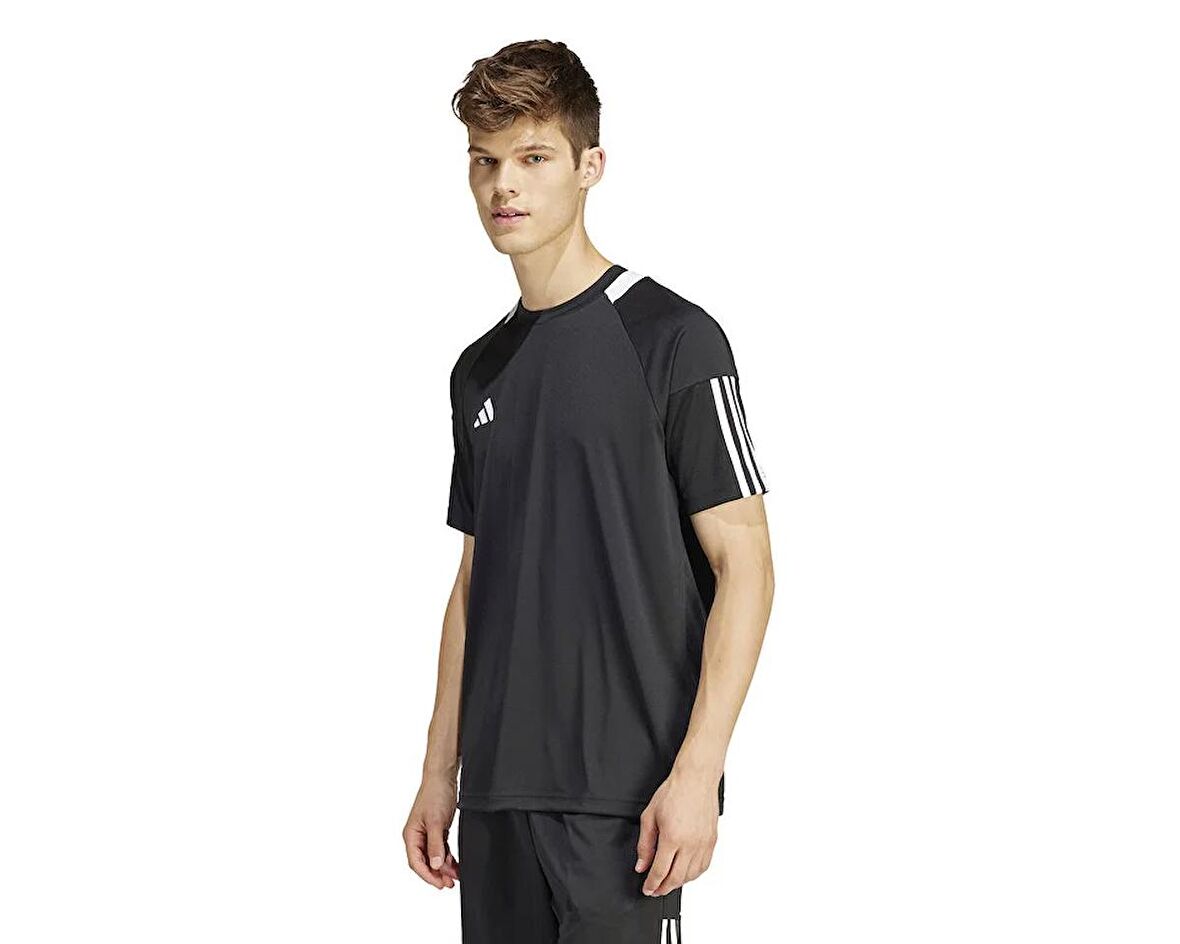 adidas M Sereno 3S T Erkek Futbol Tişörtü IR7823 Siyah