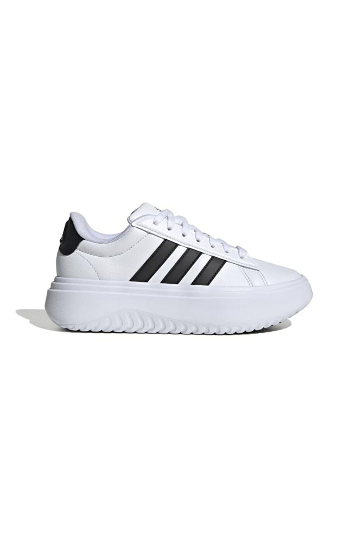 Adidas GRAND COURT PLATFORM Kadın Spor Ayakkabı IE1092 FTWWHT/CBLACK/CBLACK