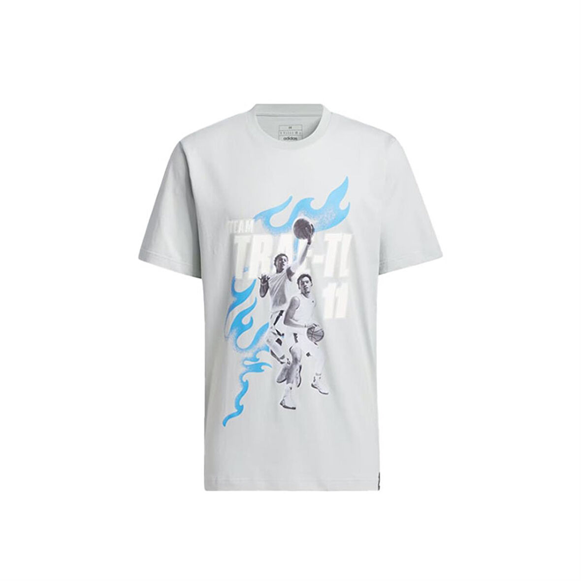 Adidas Team Trae Tee Erkek T-Shirt IR5607 Gri