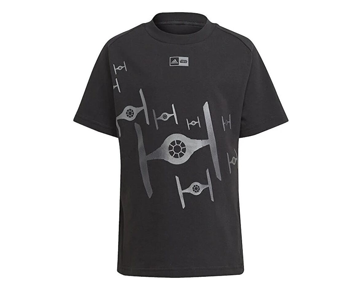 adidas Lk Sw Zne T Çocuk Günlük Tişört IM9519 Siyah