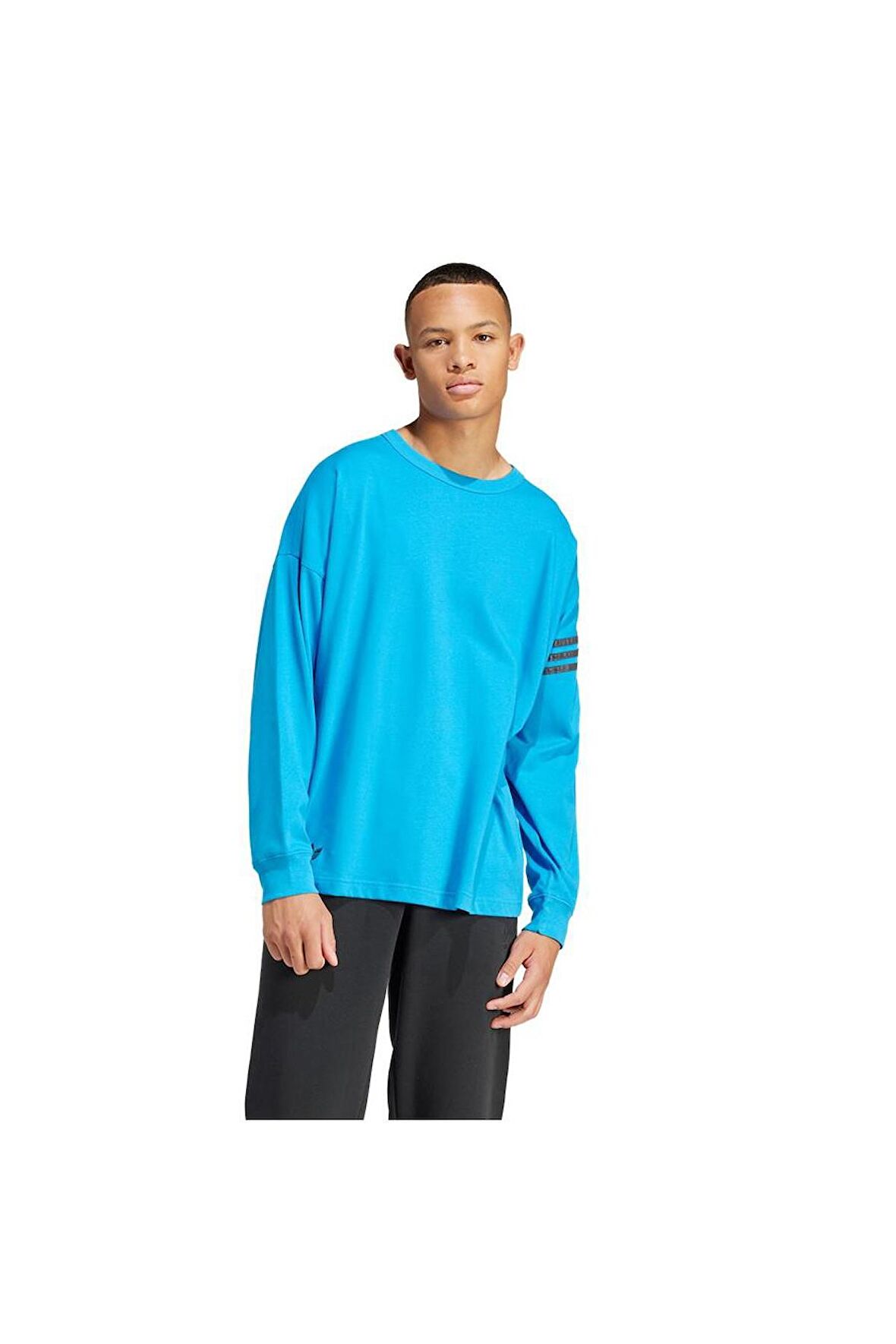 adidas  NEUCLASSIC LS Erkek Sweatshirt IS2814