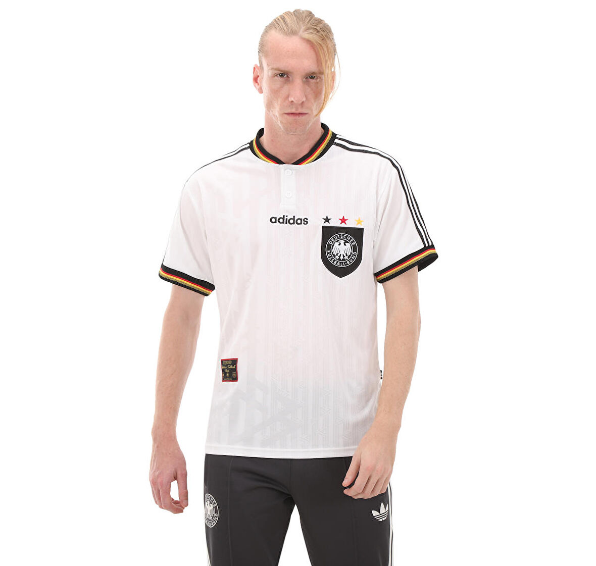 IT7749-E adidas Germany 1996 İç Saha Forması Erkek Forma Beyaz