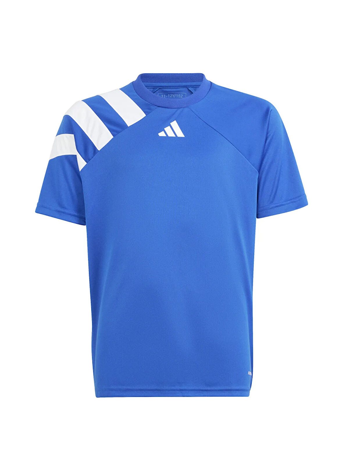 adidas Çizgili Mavi - Beyaz Erkek Çocuk T-Shirt IQ3207-FORTORE23 JSY Y
