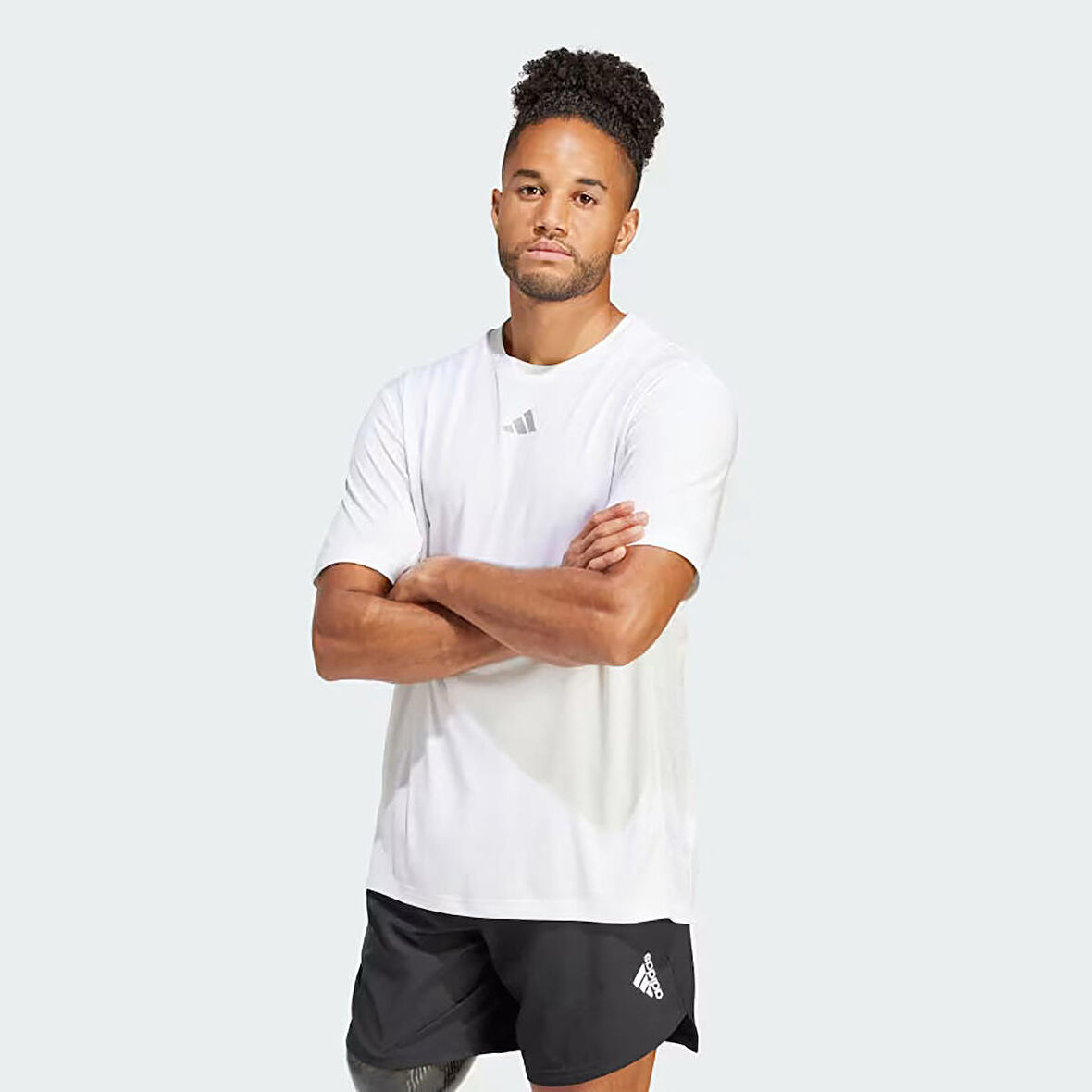 Adidas Erkek Günlük T-shirt Hiit 3S Mes Tee Is3718