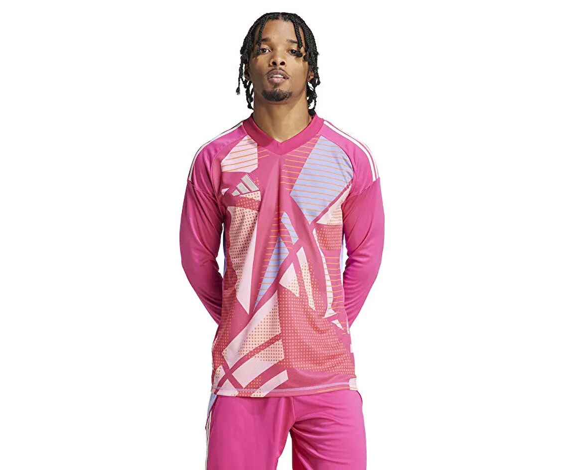 adidas T24 C Gk Jsy L Erkek Futbol Kaleci Forması IS5335 Pembe