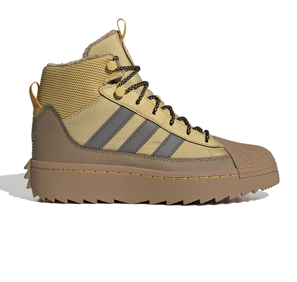 ID1021-K adidas Superstar Wınter Tr Kadın Spor Ayakkabı Sarı