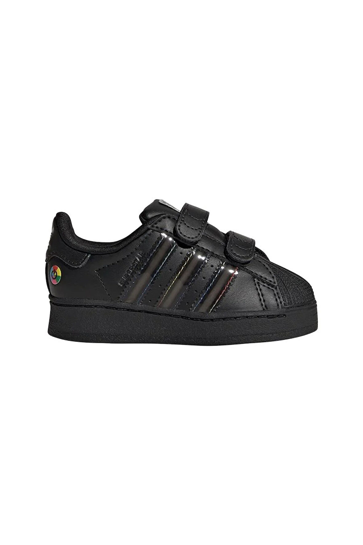 adidas Bebek Siyah  Sneaker SUPERSTAR LED LIGHTS CF I JI0512