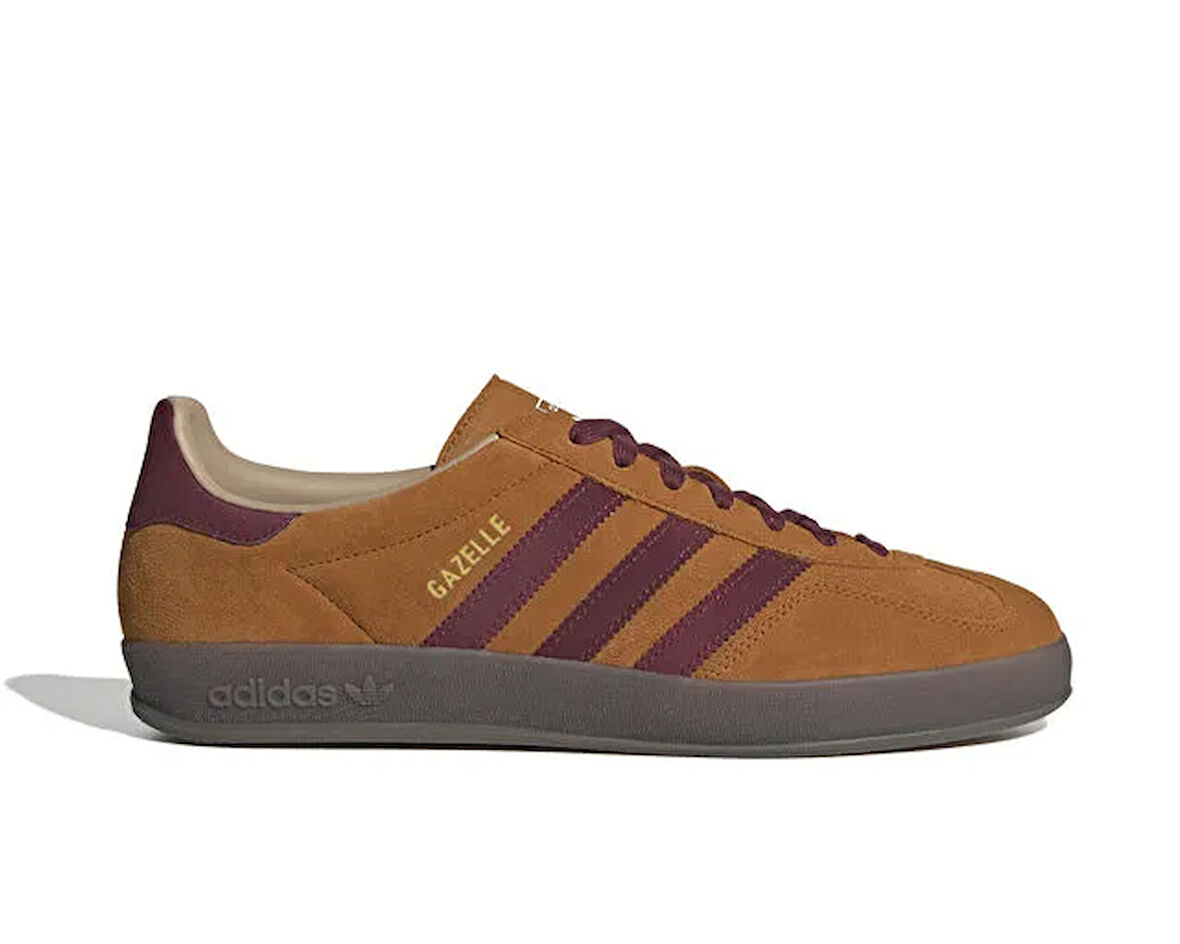 Adidas Gazelle Indoor Unisex Günlük Ayakkabı JH5411 Kahverengi