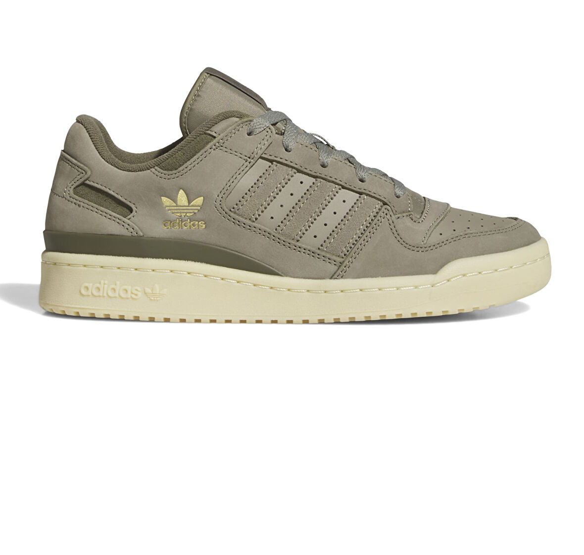 IH7827-E adidas Forum Low Cl Erkek Spor Ayakkabı Haki