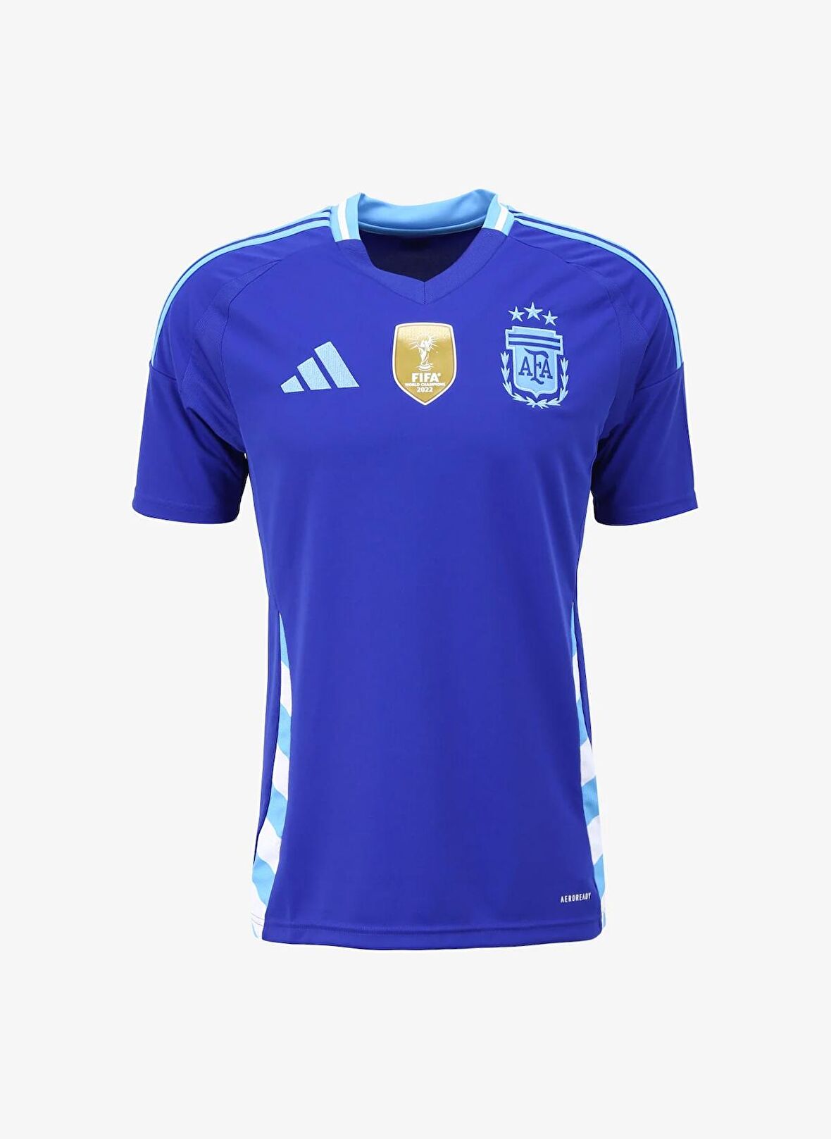 adidas Mavi Erkek Yuvarlak Yaka Forma IP8413 AFA