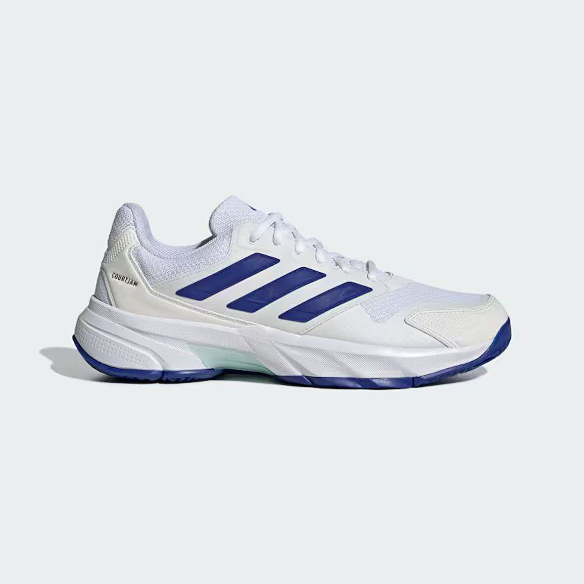 Adidas IF9136 Courtjam Control 3 Erkek Beyaz All Court Tenis Ayakkıbısı