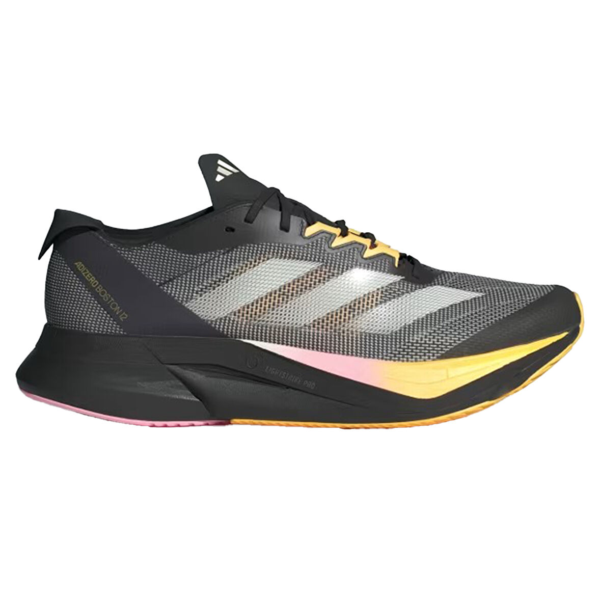 Adizero Boston 12 M Erkek Siyah Koşu Ayakkabısı IF9212