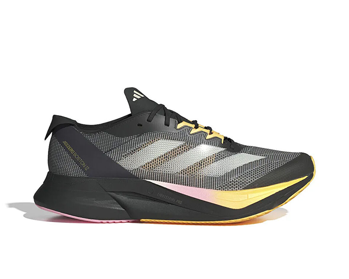 adidas Adizero Boston 12 M Unisex Koşu Ayakkabısı IF9212 Siyah