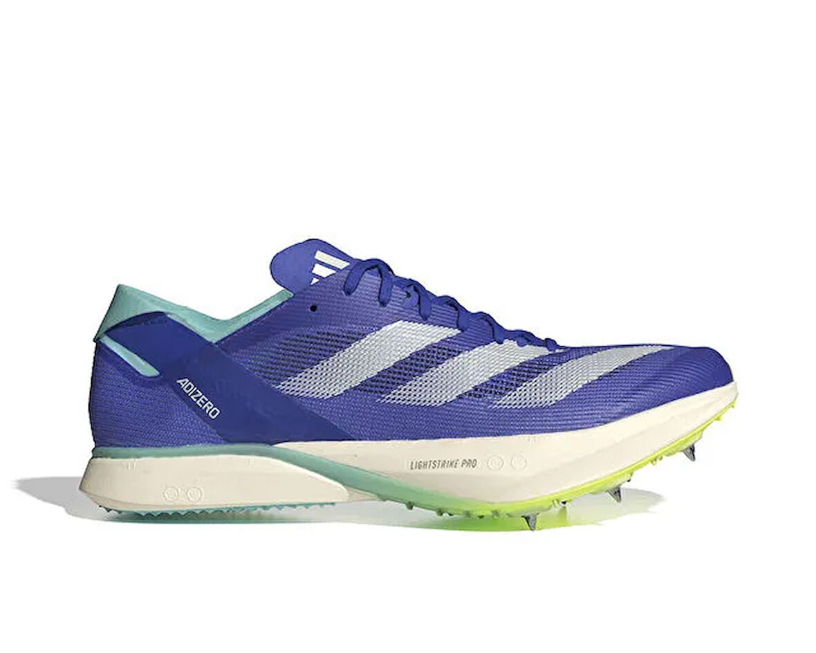 adidas Adizero Avanti Unisex Çivili Atletizm Koşu Ayakkabısı IF1189 Mavi