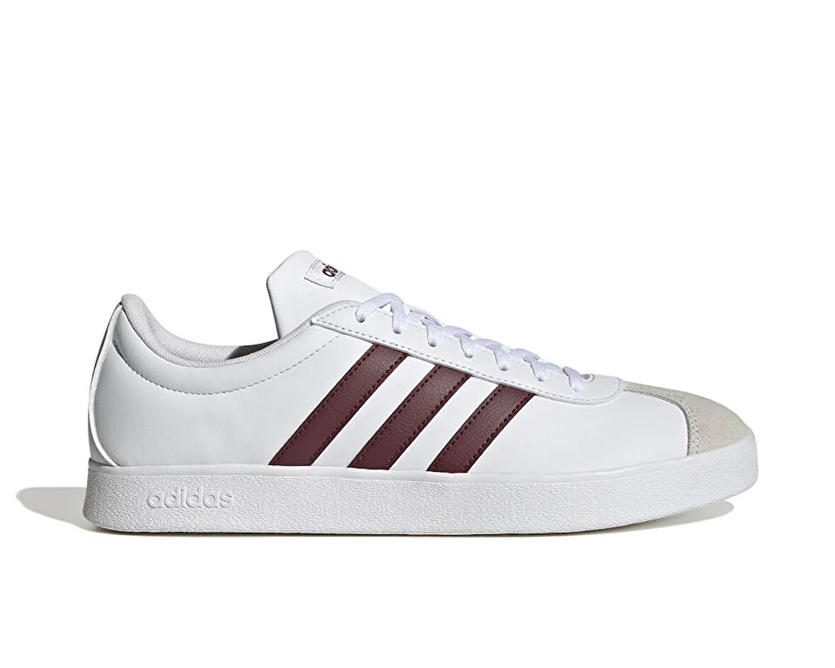 Adidas VL Court Base ID3713 Beyaz-Kırmızı Erkek Spor Ayakkabı