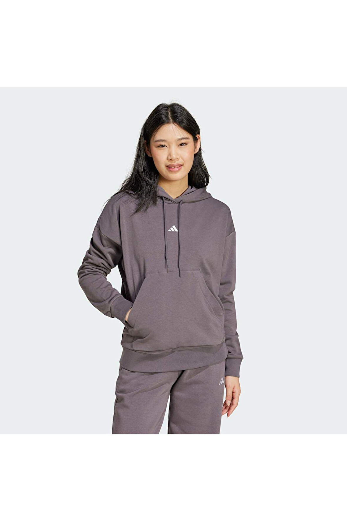 ADİDAS KADIN SWEATSHIRT W SL FT HD JD7997