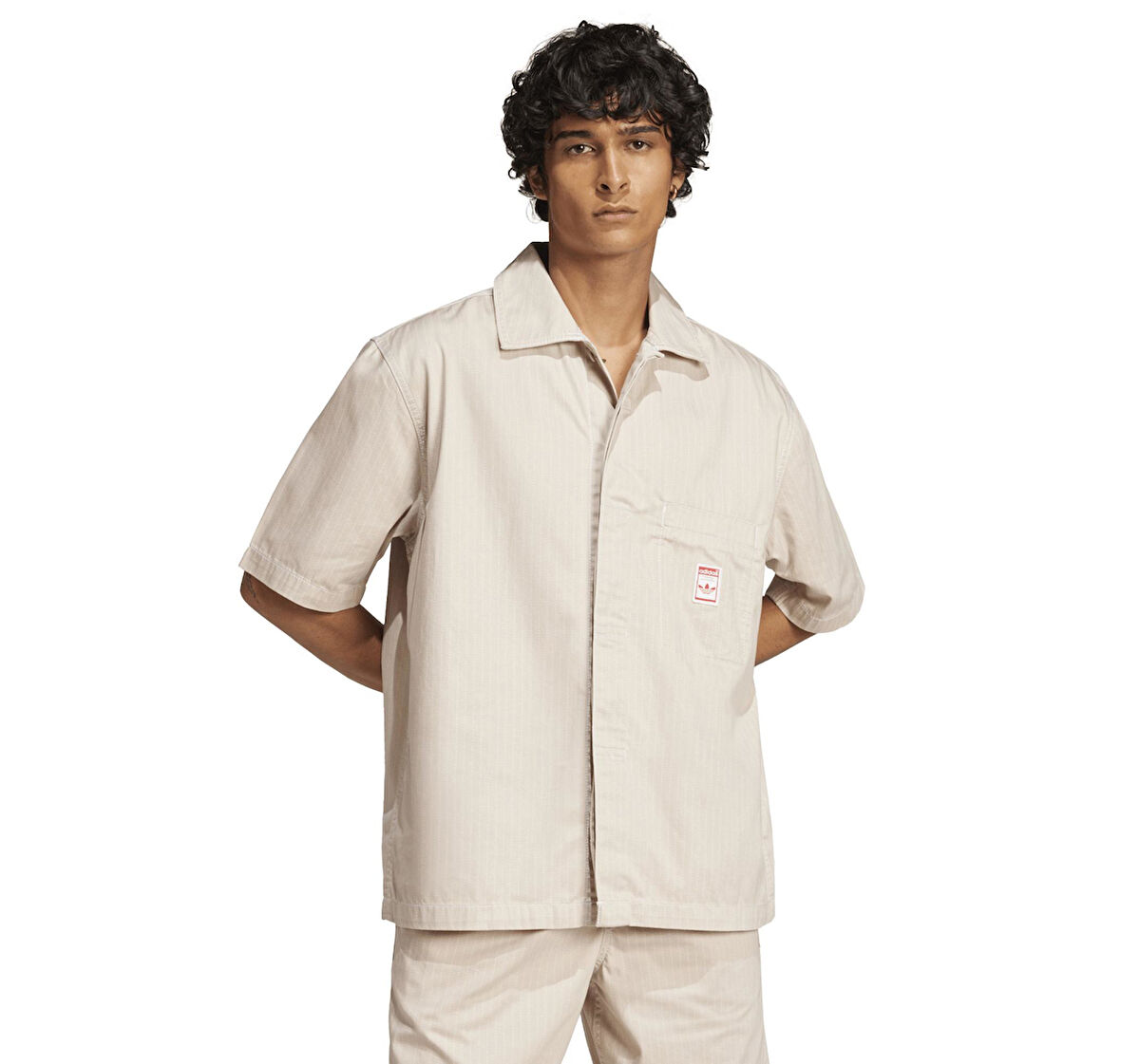 JD0669-E adidas Wab  Shırt Erkek G&amp;ouml;mlek Krem