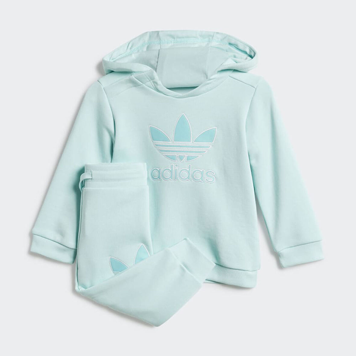 adidas JC6590 HOODIE SET BL Çocuk Eşofman Takımı