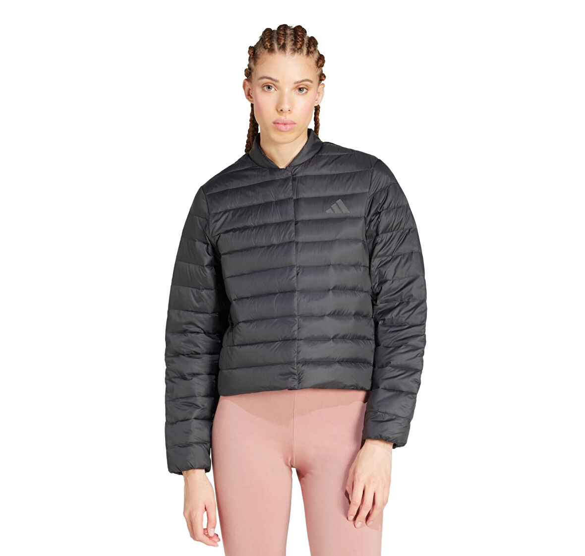 JD1087-K adidas W Helıonıc L J Kadın Ceket Siyah