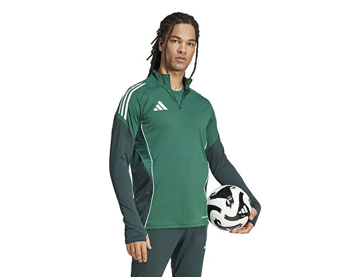 adidas Tiro25C Tr Top Erkek Futbol Antrenman Uzun Kollu Tişört JI8938 Renkli