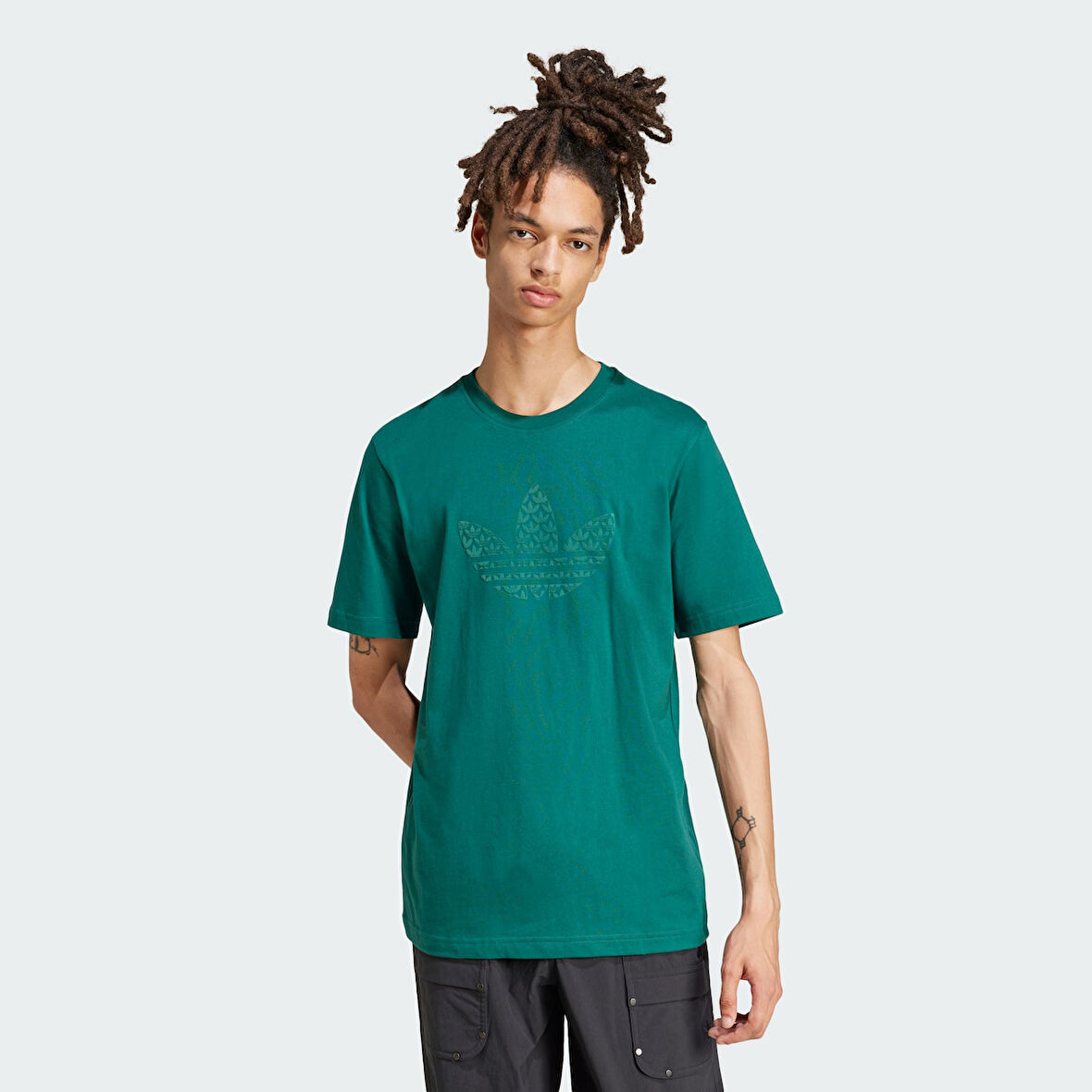 adidas JP2349 Q12 MONOGRAM T Erkek T-Shirt