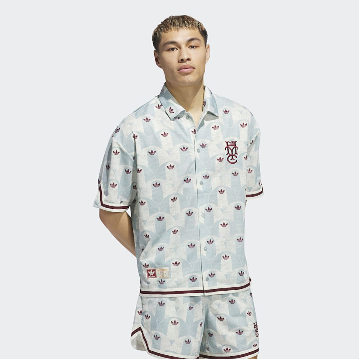 adidas JC5974 HYC AOP TOP Erkek Tişört