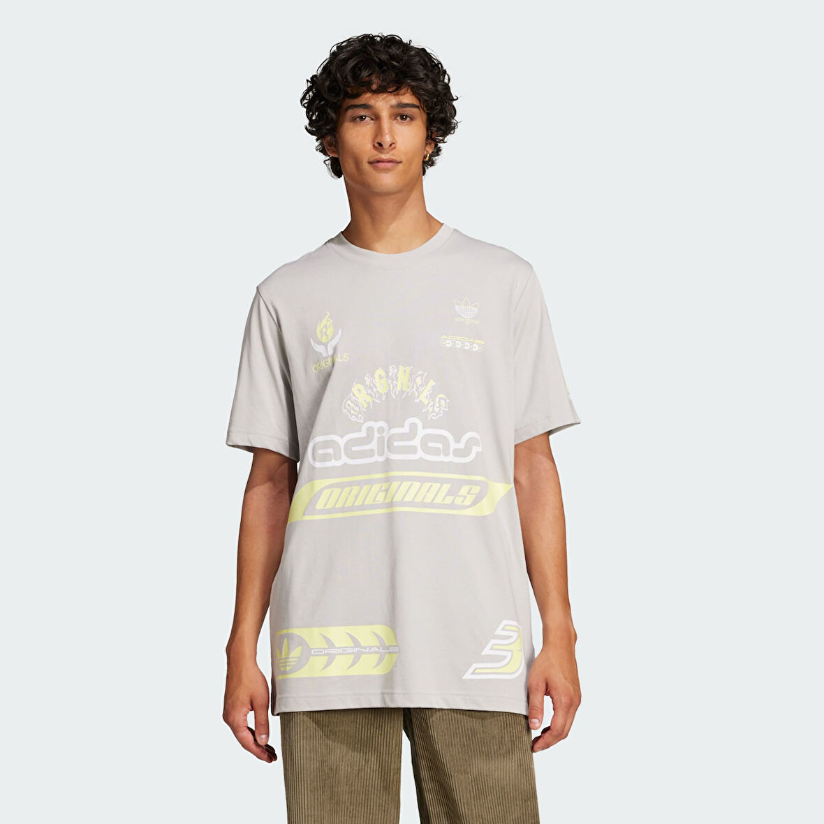 adidas JP0195 Q12 TS SPONSOR Erkek T-Shirt