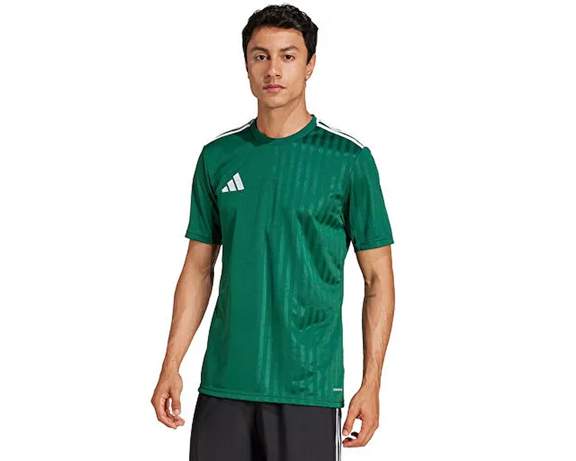 Adidas Campeon25 Jsy M Erkek Futbol Antrenman Forması JF6063 Yeşil