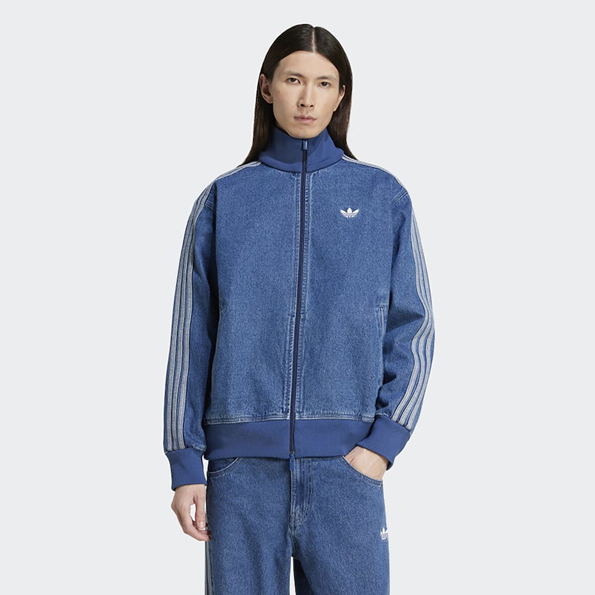 adidas JC6233 DENIM FB TT Erkek Tracktop