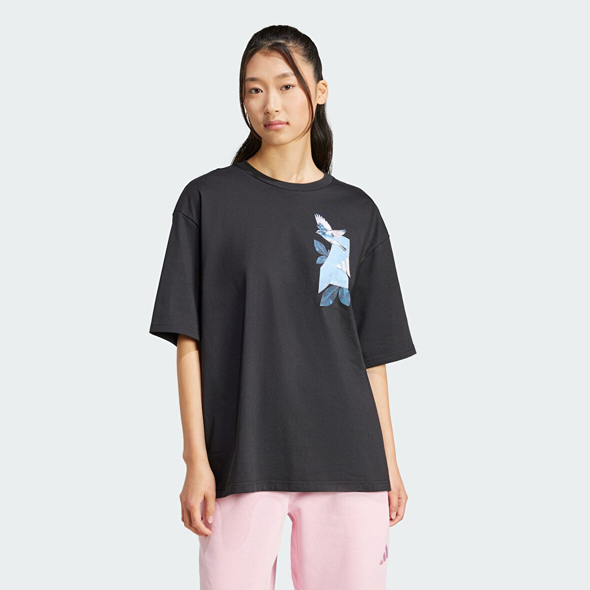 adidas JJ4063 W T LENS PKT T Kadın T-Shirt