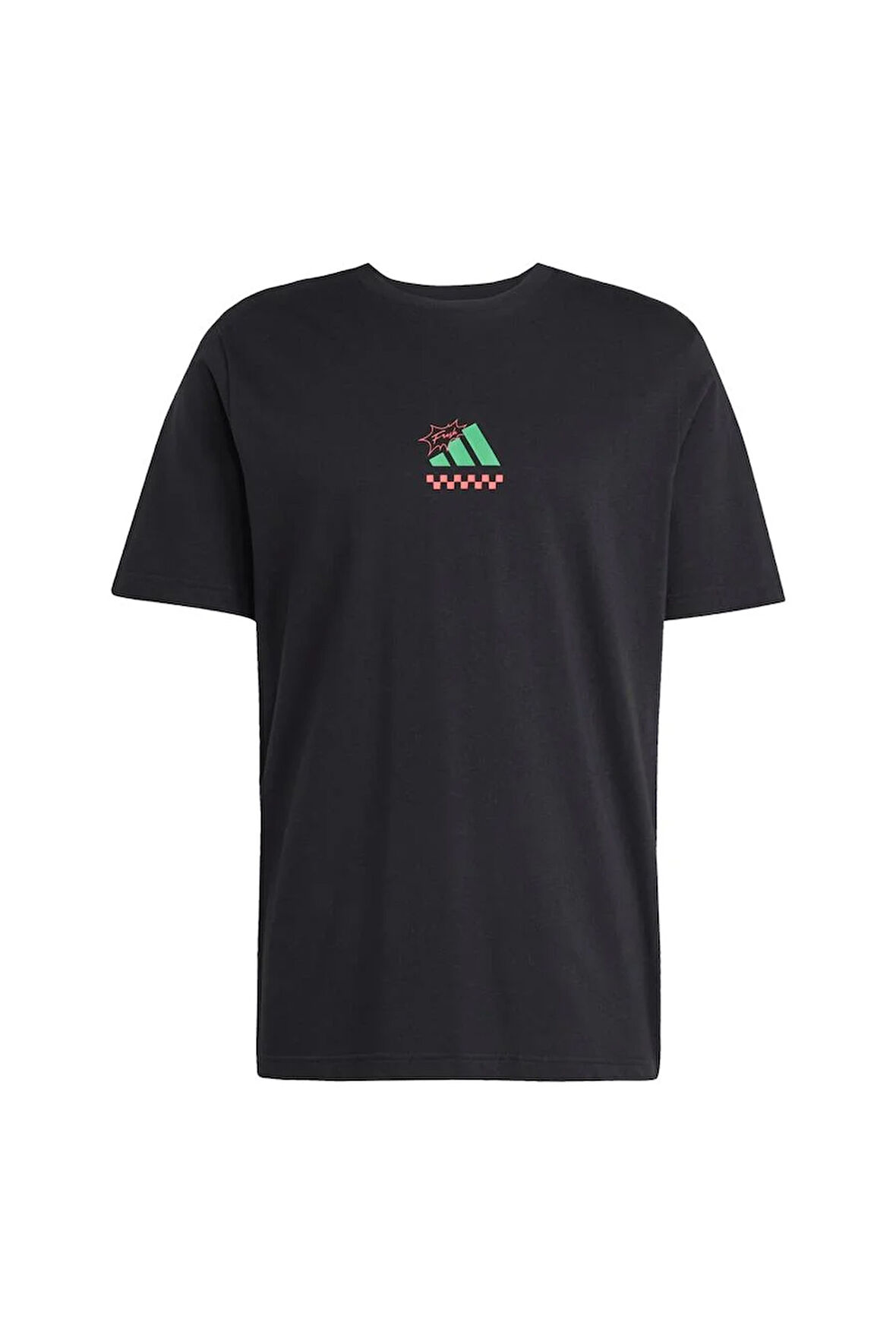adidas Erkek  Siyah  T-Shirt M L PIZZA TEE JM0347