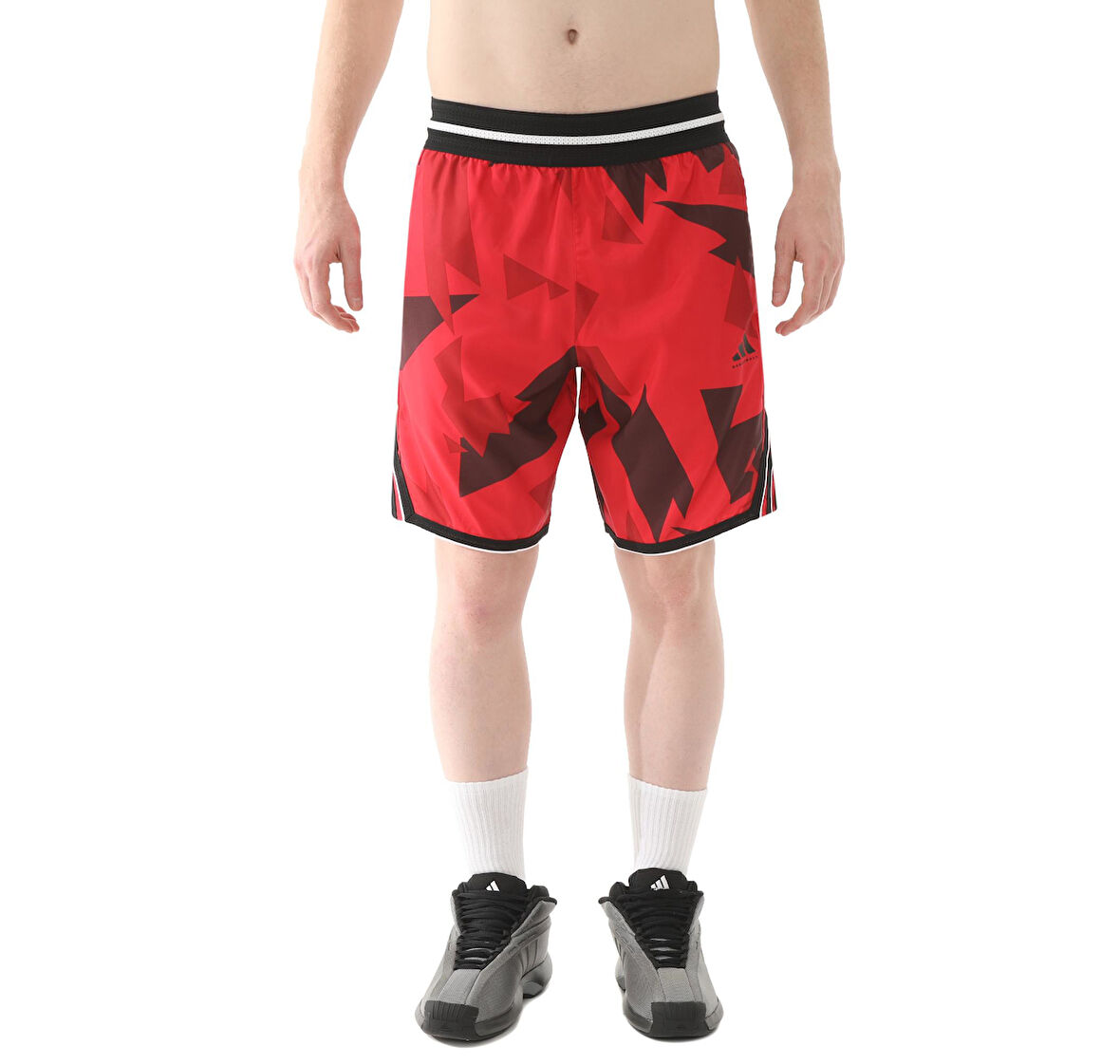 JI7564-E adidas Crazylıte Aop 2 Erkek Şort Ve Kapri Bordo