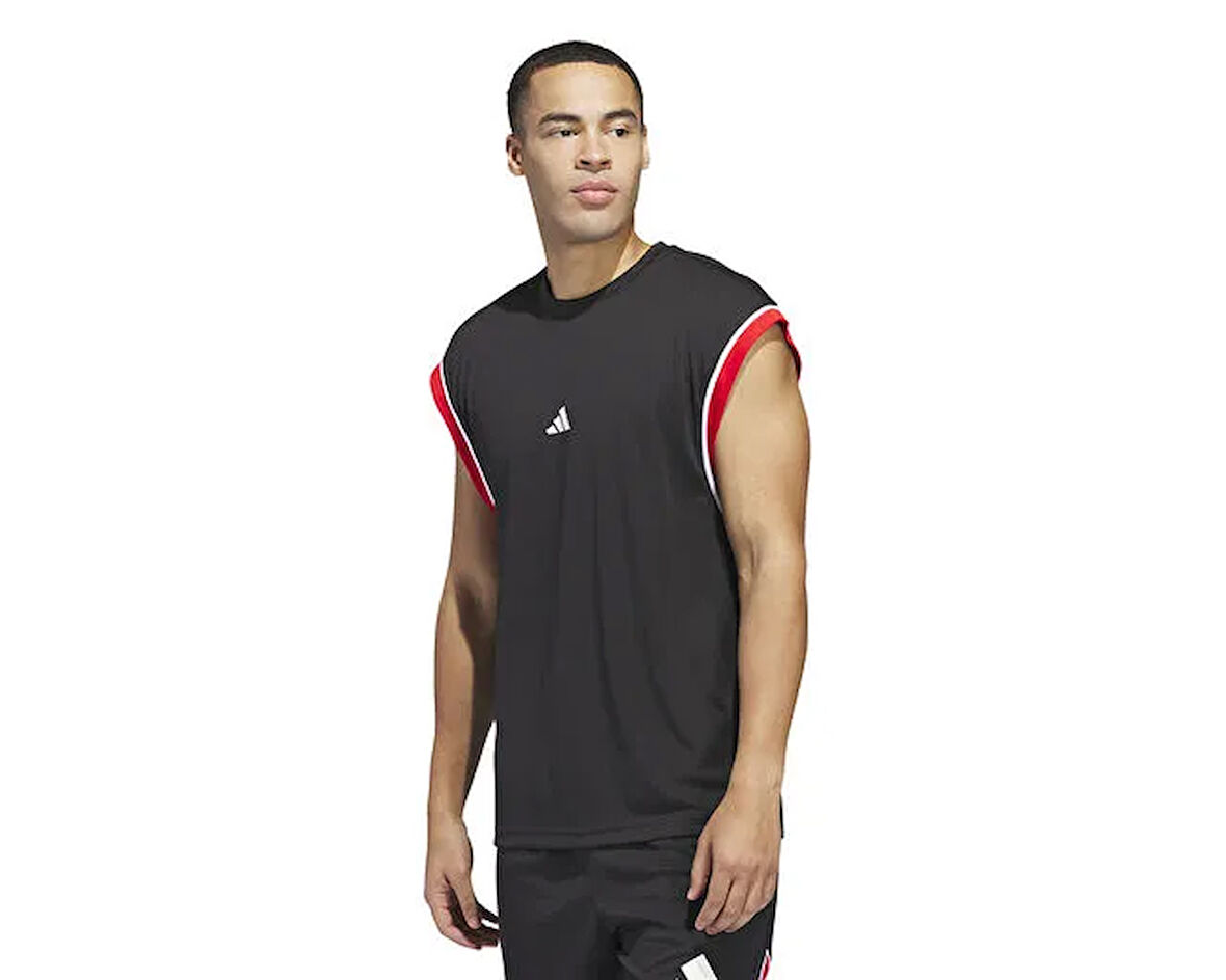 adidas Bos Tank Erkek Basketbol Atleti JI7577 Siyah