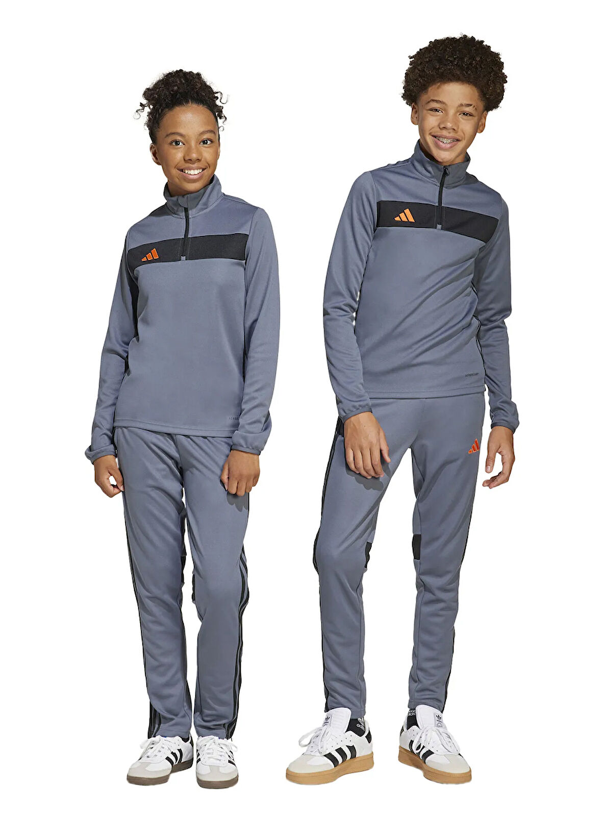 adidas Lastikli Paça Gri Erkek Çocuk Eşofman Altı JD0577-TIRO ES PNT Y
