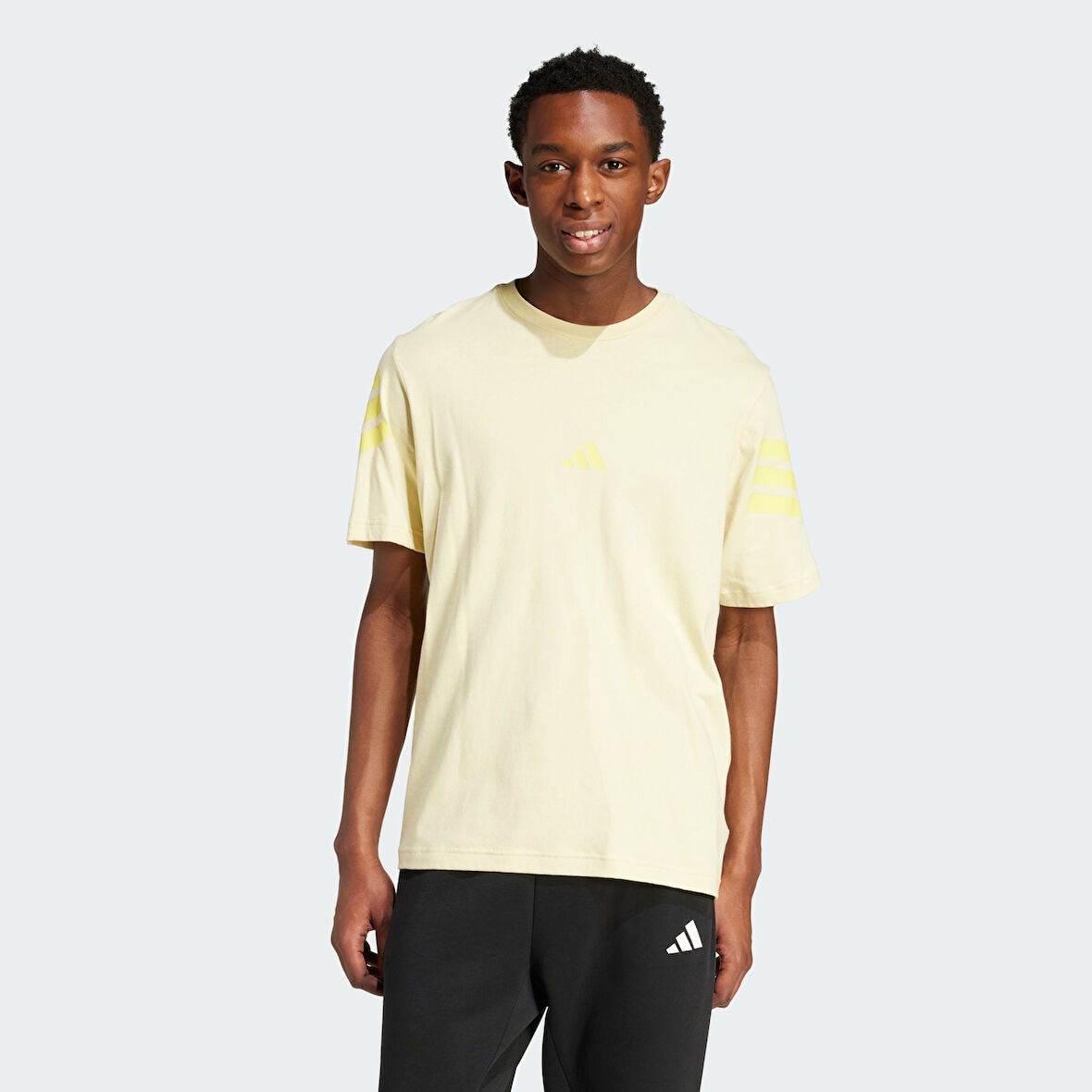 adidas JD4871 M FI 3S REG T Erkek T-Shirt