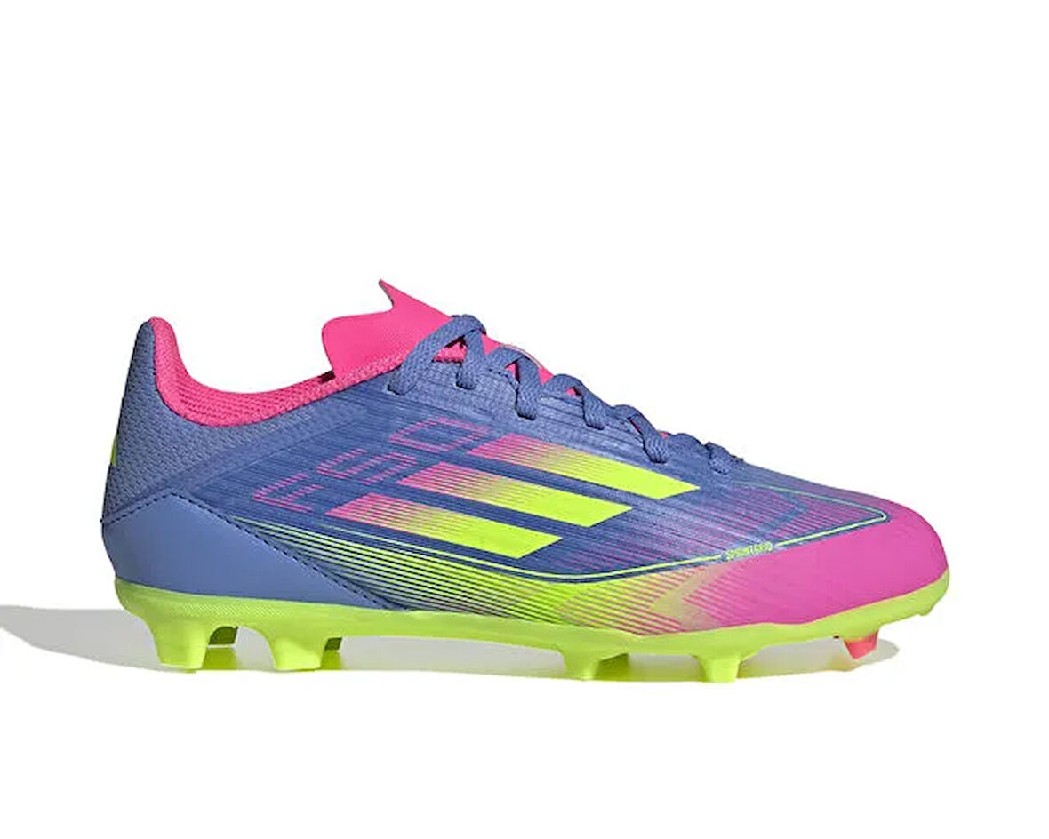 adidas F50 League Fg/Mg J Genç Çim Zemin Kramponu IE3746 Mavi