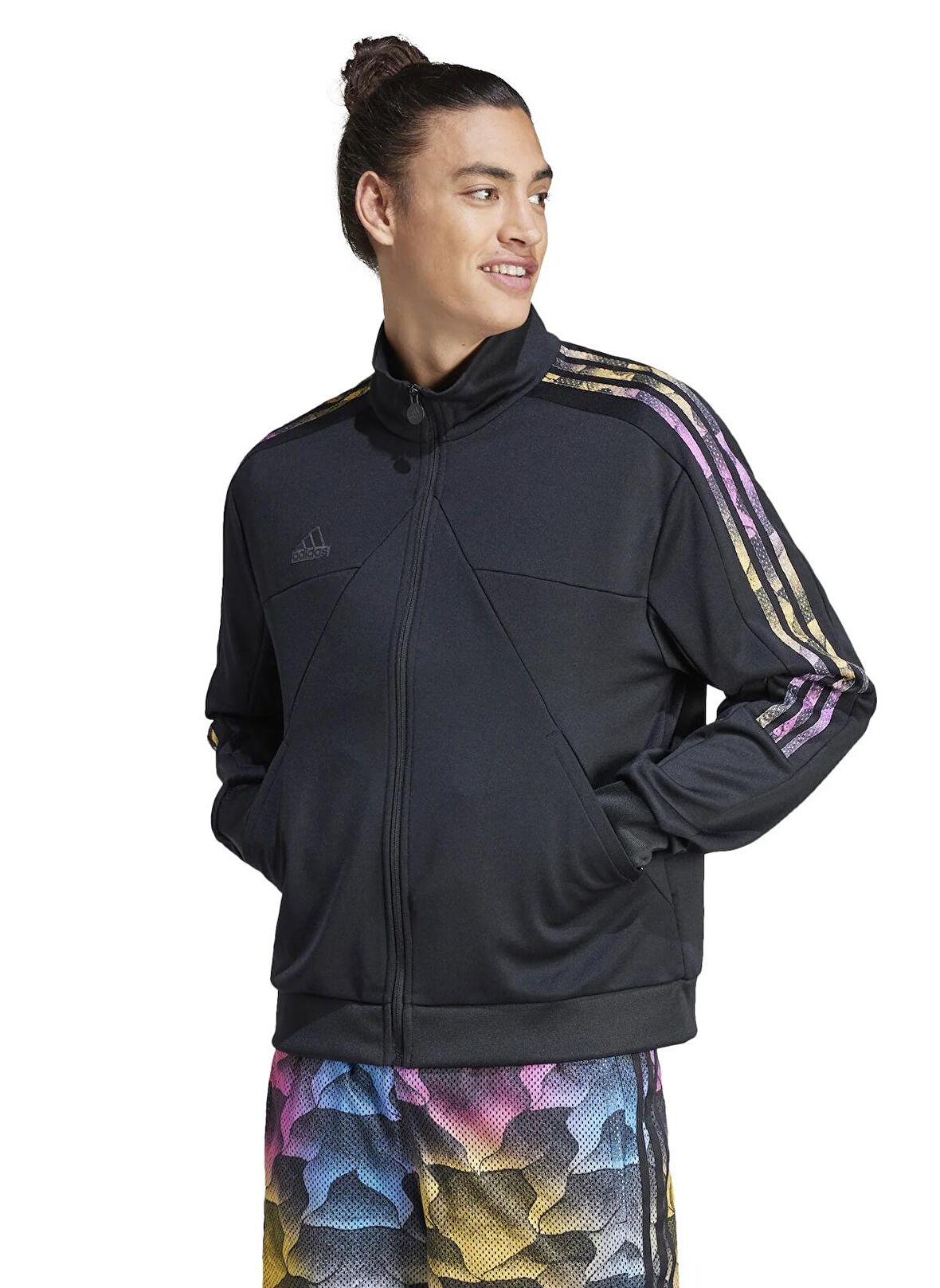 adidas Zip Ceket, XL, Siyah