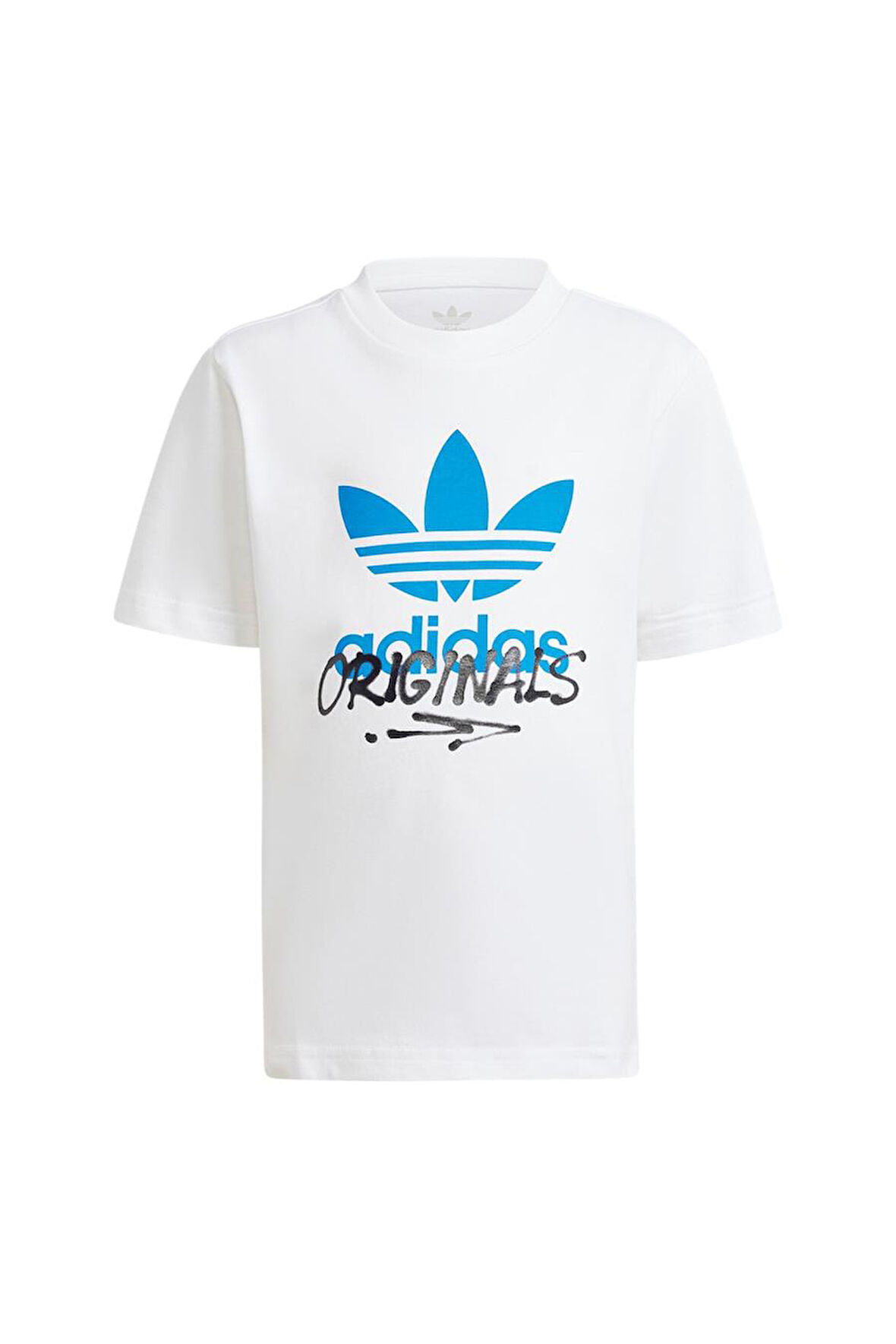 adidas Çocuk  Beyaz  T-shirt GRAPHICS TEE IY5465