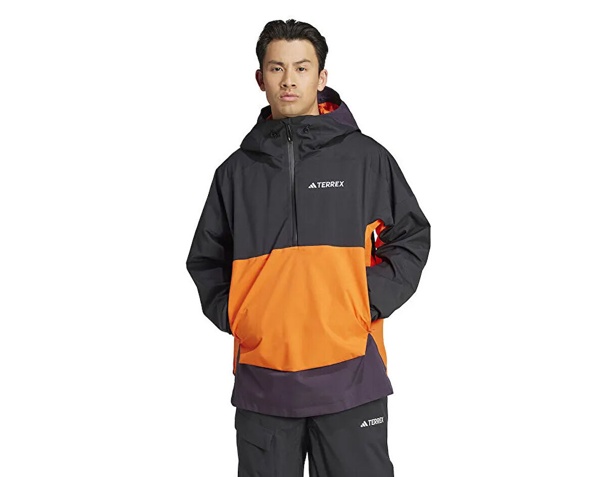 adidas Xpr 2L Anorak Erkek Outdoor Montu JE4066 Siyah