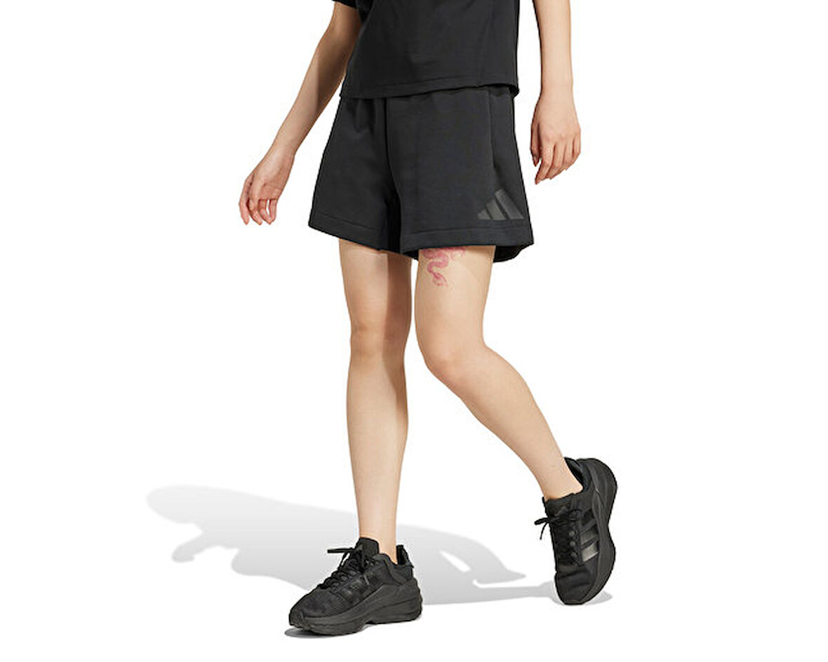adidas W Z.N.E.  Short Kadın Günlük Şort JE7845 Siyah