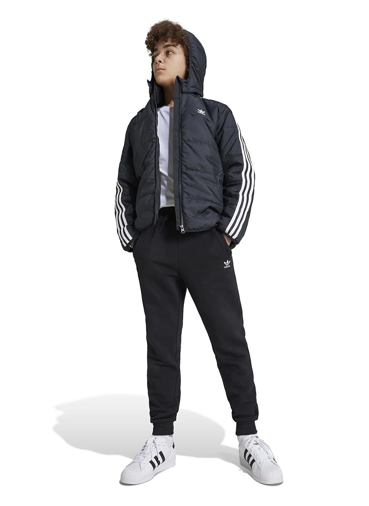 adidas Siyah Kadın Mont IY7497-PADDED JACKET