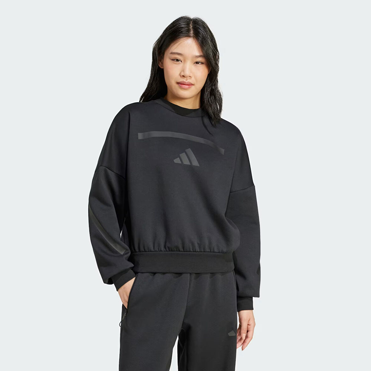 Adidas Kadın Sweatshirt W Z.N.E. Swt Je7855