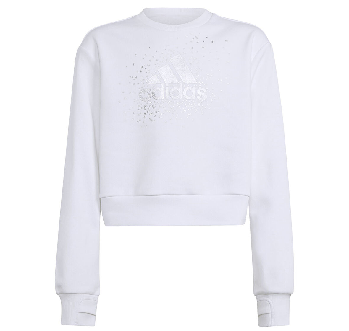 IX9330-C adidas Jg Glm Crew &amp;Ccedil;ocuk Sweatshirt Beyaz