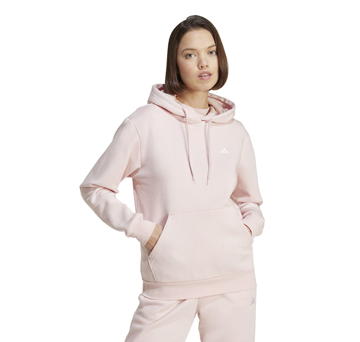 IY1649-K adidas W Sl Fc Hd Kadın Sweatshirt Krem