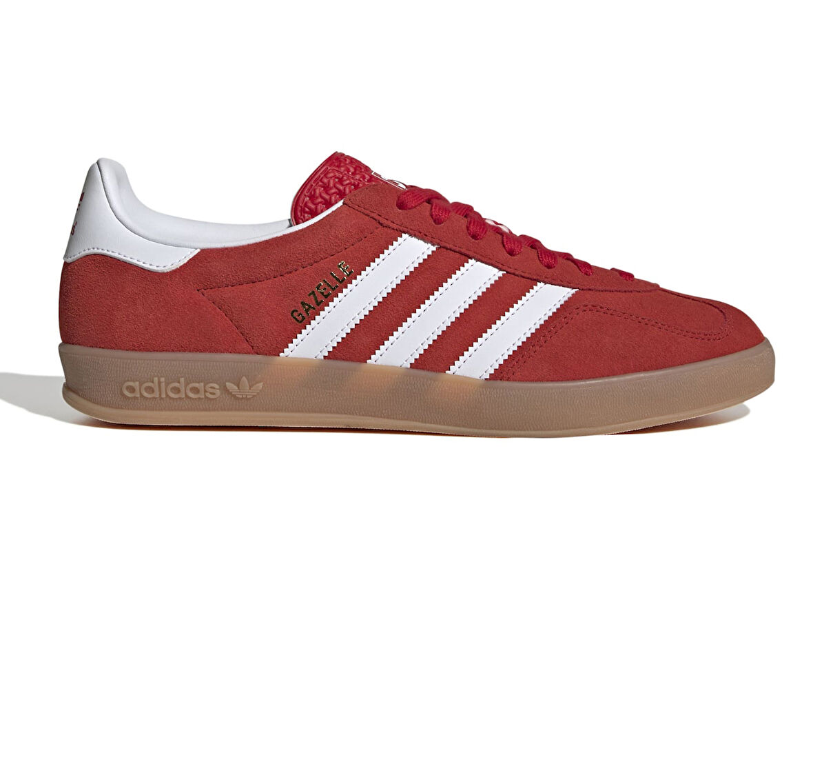 JI2063-K adidas Gazelle Indoor Kadın Spor Ayakkabı Kırmızı